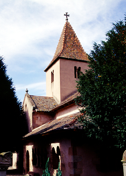 Epfig : la chapelle Sainte Marguerite, joyau de l’art roman alsacien du XI-XIIè