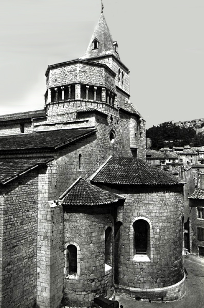 Sisteron (Basses Alpes)Â : cathÃ©drale Notre DameÂ : le chevet