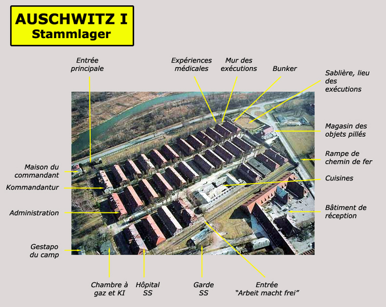 Auschwitz I : le « combinat » dAuschwitz en 1943