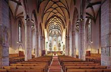 Ansbach en Autriche : la « Hallenkirche » saint Jean