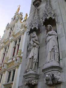 Bruges : lhôtel de ville