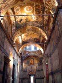 Constantinople : l’église Saint Sauveur in Chora, (Kariye Kilisesi ou Kariye Camii), du XIè