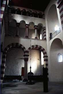 Hildesheim : l’église saint Michel. 1010-1020. La tribune des anges