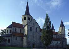 Hildesheim : saint Godehard : vue générale