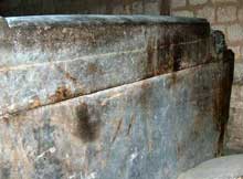 La pyramide de Téti (2323-2311). Le sarcophage du roi. (Site Egypte antique)