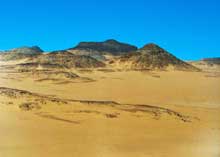 Le désert de Nubie. (Histoire de l’Egypte ancienne)