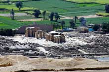 Louxor : le Ramesseum. Vue générale. (Site Egypte antique)