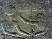 Abydos, temple funéraire de Séti I. XIXè dynastie. Les fameuses « tables d’Abydos » (Histoire de l’Egypte ancienne)