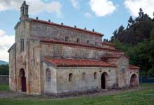 San Salvador de Valdedios : l’église. Vue générale. Vers 893