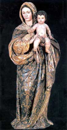 Alonso Cano : Vierge de la Oliva du retable de Lebrija