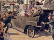 L’attentat de Sarajevo, le 28 juin 1914