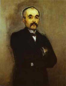 Edouard Manet : portrait de Georges Clemenceau (1841-1929)