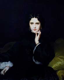 Eugène Amaury-Duval : madame de Loynes. 1862. Huile sur toile. 83 x 100 cm. Paris, musée d’Orsay