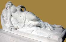 Denis Foyatier : la sieste. 1848. Marbre. Paris, musée du Louvre