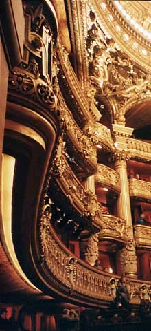L’intérieur de l’Opéra de Paris