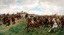 Jean Louis Ernest Meissonnier la bataille de Friedland.1875. New York, Metropolitan Museum of Art