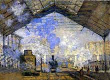 Claude Monet : Londres, le pont de Waterloo, temps gris. 1900. Huile sur toile, 93 cm x 64 cm. Chicago, Art Institute.