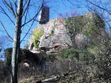 Le château de Guirbaden