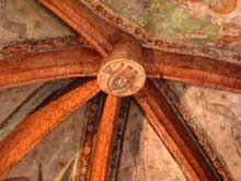 La Petite Pierre : fresques de la chapelle de l’Assomption du XVè