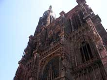 Strasbourg, cathédrale : la façade occidentale