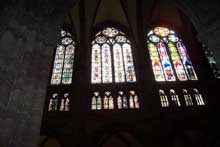 Strasbourg, cathédrale : vitraux du bas côté sud