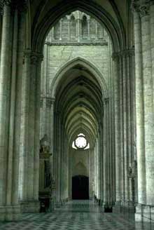 Amiens, la cathédrale. Le transept