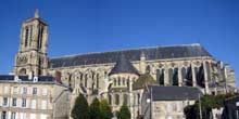 Soissons : cathédrale saints Gervais et Protais. Vue générale