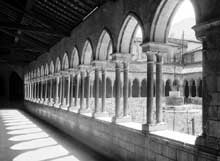 Arles sur Tech : cloître de l’abbatiale sainte Marie, XIè