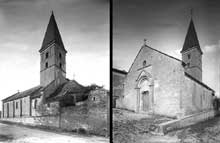 Farges lès Mâcon (Saône et Loire) : l’église saint <a class=