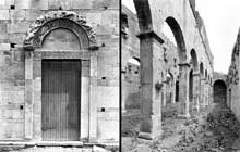 Lucciana (Corse) : cathédrale de La Canonica avant restauration