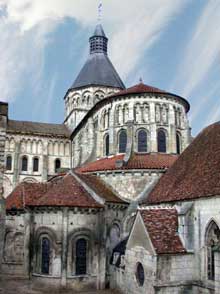 La Charité sur Loire : église abbatiale Notre Dame : le chevet