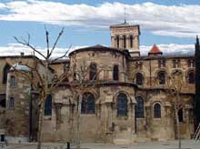 Valence (Drôme) : cathédrale saint Apollinaire, Le chevet