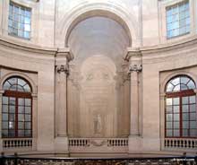 Pierre Contant d&rsquo;Ivry (1698-1777) : Grand escalier d’honneur du Palais Royal. Paris