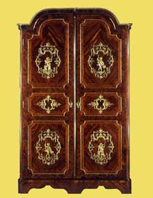 Charles Cressent (1685-1768) : armoire réalisée en collaboration avec Joseph Poitou. 1710-1720