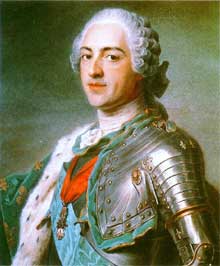 Maurice-Quentin La Tour (1704-1788) ; le roi Louis XV. Pastel