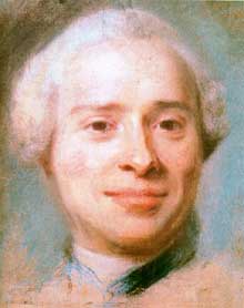 Maurice-Quentin La Tour (1704-1788) : Jean le Rond d’Alembert. Esquisse