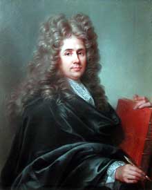 Jospeh Vivien (1657-1734 : portrait de Robert de Cotte. Paris, musée du Louvre