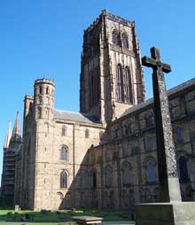 Durham : la cathédrale, vue générale