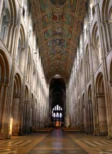 Ely, la cathédrale : La nef centrale