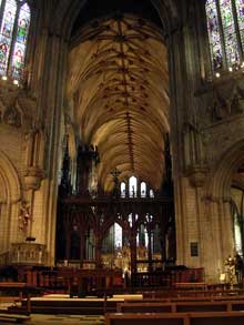Ely, la cathédrale : La nef centrale