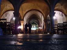 Canterbury : la crypte de la cathédrale