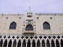 Venise : le palais des Doges, place saint Marc