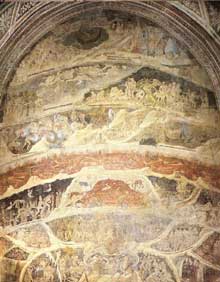 Nardo di Cione : L’Enfer. 1350s. Fresque. Florence, Santa Maria Novella, chapelle des Strozzi