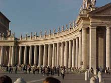 Gian Lorenzo Bernini : la colonnade de Saint Pierre de Rome