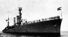 Le croiseur léger Emden