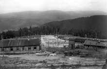 Natzweiler  Struthof : le camp en 1946.