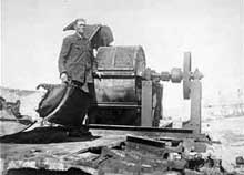 Lvov, camp de Janowska : moulin à os du Sonderkommando 1005