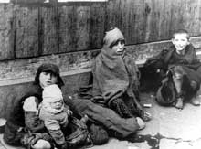 Ghetto de Varsovie : enfants
