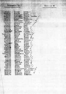 Steinhof-Spiegelgrund : liste N°10 établie avant août 1941 denfants handicapés envoyés à Hartheim Aucun ne reviendra