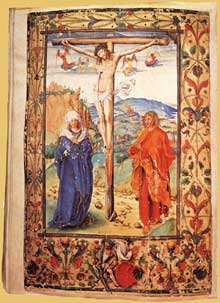 Page du « Codex pictoratus Balthasaris Behem ». 1505. Cracovie, Biblioteka Jagiellonska
